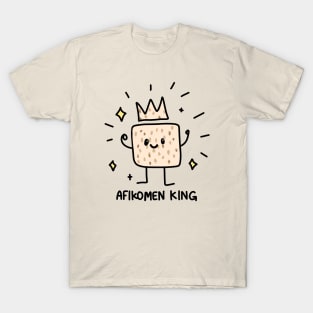 Passover Matzah Afikomen King Jewish Holiday, made by EndlessEmporium T-Shirt